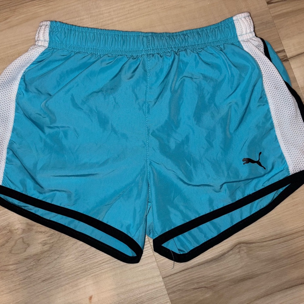 Puma Blue Athletic Shorts